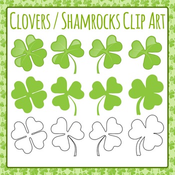 St Patrick's Day Clipart. Clover, Luck