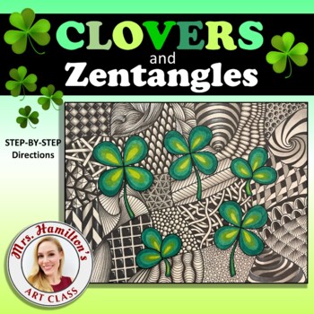 Preview of Clovers and Zentangles