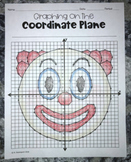 Clown EMOJI Graph- Halloween Math Mystery Graphing Activity