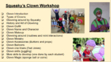 Clown Workshop