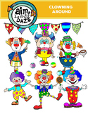 Clowning Around-Clown Clip Art