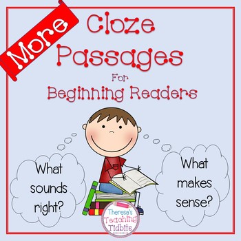 Preview of Cloze Passages More Cloze Passages for Beginning Readers