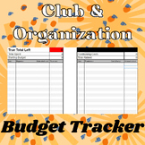 Club & Organization Budget Tracker (with fundraising!)