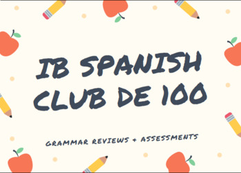 Preview of Club de Cien-Future, Conditional, Imp. Subj. Tense Reviews & Activity-IB Spanish