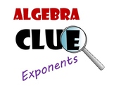 Clue : Exponents and Exponential Functions Review Game