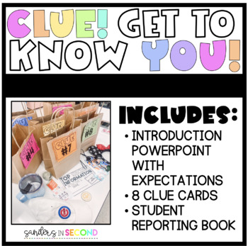 Preview of Clue! Get To Know You!