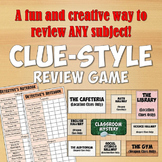 Clue-Style Review Game for ANY Subject
