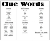 Clue Words