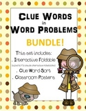 Word Problem Clue Words BUNDLE!