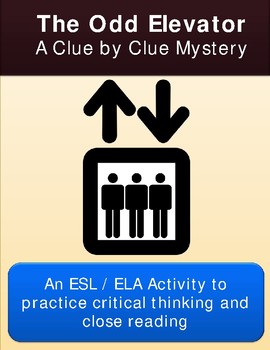 Preview of Critical Thinking Mystery Activity:  Elevator Routine Mystery Activity