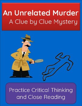 Preview of An Unrelated Murder: Critical Thinking Mystery Printable Activity