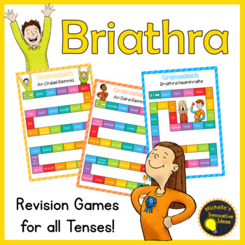 Preview of Cluichí Briathra - Irish Verb Games for any tense