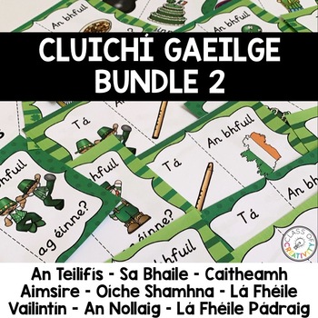 Preview of Cluichí Gaeilge Two - An Teilifís Sa Bhaile Caitheamh Aimsire Oíche Shamhna +