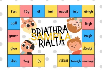 Preview of Cluiche Briathra (All tenses) // The only Irish verb practice game you'll need!