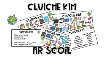 Preview of Cluiche Kim: Ar Scoil