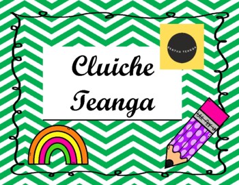 Preview of Gaeilge - Cluiche Teanga - Fiche Ceist - Irish Language Game - Cluichí Ranga