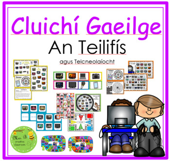 Preview of Cluichí Gaeilge  An Teilifís agus Teicneolaíocht
