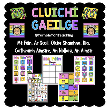 Preview of Cluichí Gaeilge: Bua na Cainte 1st Class