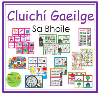 Preview of Cluichí Gaeilge Sa Bhaile