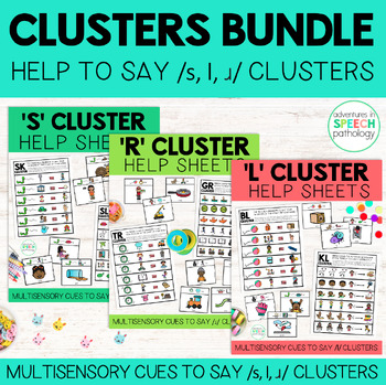 Preview of Cluster Reduction Help Sheets – BUNDLE