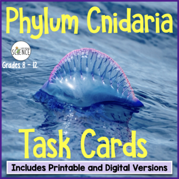 Preview of Phylum Cnidaria Task Cards