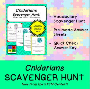 Preview of Cnidarian Scavenger Hunt