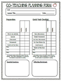Co Teaching Planning Form