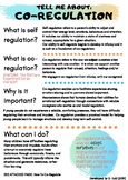 Co-regulation Handout (How-To)