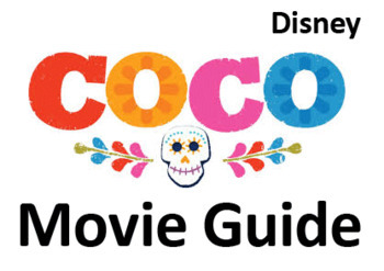 Preview of CoCo Movie Worksheet Questions with ANSWERS | Movie Guide Disney 2017