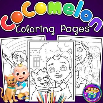 CoComelon Printable Coloring Pages I CoComelon Coloring Adventures Await!