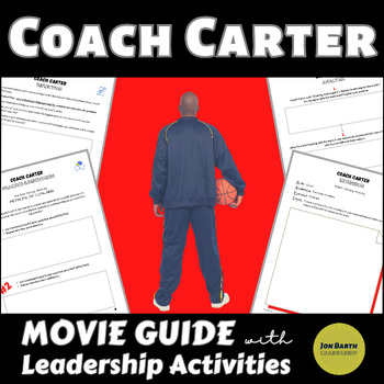 Preview of Coach Carter Movie Guide with Leadership Activities