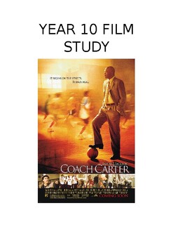 Preview of Coach Carter Film - Comprehension Booklet