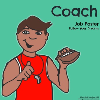 Preview of Coach / Personal Trainer Poster - Discover Your Passions