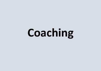 Preview of Coaching