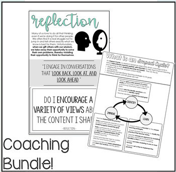 Preview of Coaching Bundle - Keeps on GROWING - Includes Impact Cycle and MORE