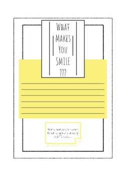 Preview of Coaching Exercise - What makes you smile ?