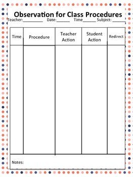 Preview of Coaching Forms Set 1