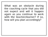 Coaching Questions: Lets Reflect