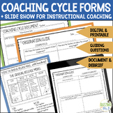 Coaching Cycle Forms and Slide Show for Instructional Coaching