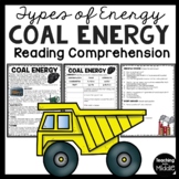 Coal Energy Informational Text Reading Comprehension Works