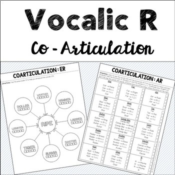 Preview of Coarticulation Vocalic R
