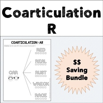 Preview of Coarticulation - Vocalic R, Prevocalic R, R Blends