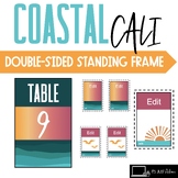 Coastal Cali Classroom Decor || Coastal 4x6 Frame Editable