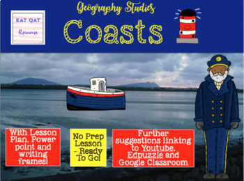 Preview of Coasts and Tides- Grades 4, 5 and 6 Complete introductory lesson