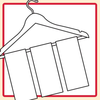 coat hanger stand clip art