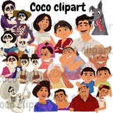 Coco Clipart, coco family clipart