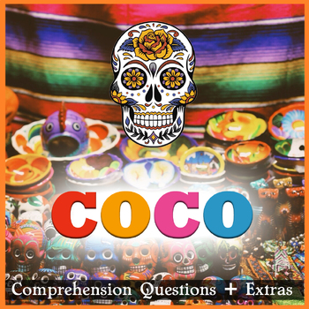 Preview of Coco Movie Guide | Day of the Dead Activities | Questions | Differentiated