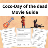 Coco- Movie Guide+Activities for Day of the Dead-Día de lo