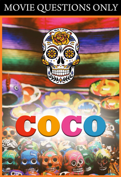 Preview of Coco Movie Guide - Questions + Answer Key (Lite Version) | Day of the Dead