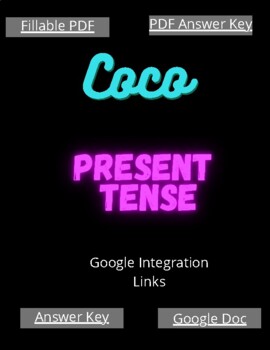 Preview of Coco Present Form (Google and Fillable PDF Versions)